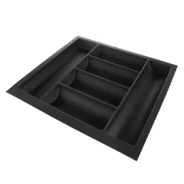 Portaposate GRANDO con superficie antiscivolo / Nero opaco