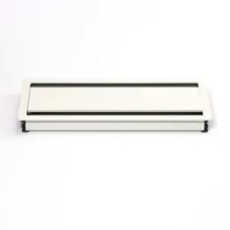 Passacavi bifacciale ASA DUAL 314 x 148 mm / Bianco opaco
