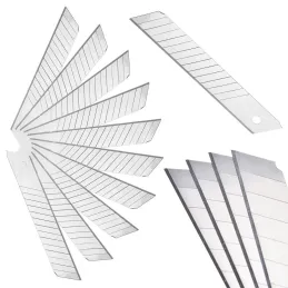 Lame di ricambio per cutter a lama spezzabile da 18 mm / 10 pz.