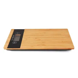 Bilancia da cucina con display LCD 5 kg / Legno di bambù