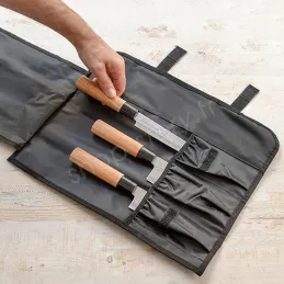 Set di 3 coltelli da cucina giapponesi DAMASCUS