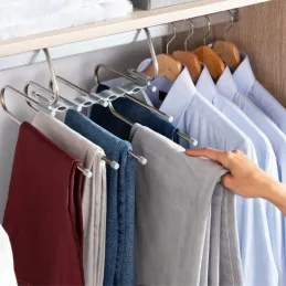 Portapantaloni da appendere RONA / Cromo lucido