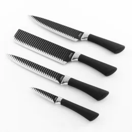 Set di 4 coltelli da cucina NAMIUTSU / Nero