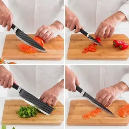 Set di 4 coltelli da cucina NAMIUTSU / Nero