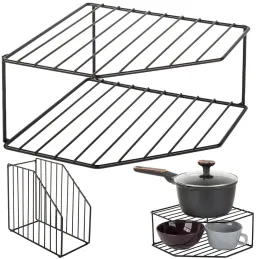 Mensola portaoggetti per stoviglie da cucina CHIEF / Nero opaco