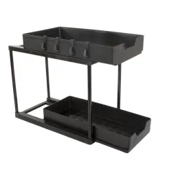 Cestello estraibile per detergenti ADAM / Nero opaco