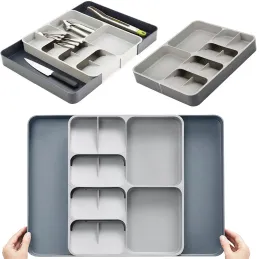 Portaposate regolabile in plastica PLASTICO / Bianco-antracite