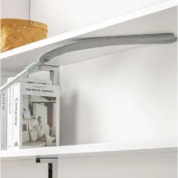 Spolverino telescopico in microfibra con due accessori / Grigio