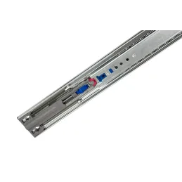 Guida per cassetti con cuscinetti e chiusura ammortizzata EXLUSIVA 45 mm / Nichel