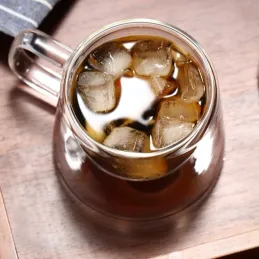 Tazza termica da tè GLANCE 200 ml / Trasparente