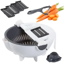 Affettatrice manuale per verdure e alimenti / Bianca