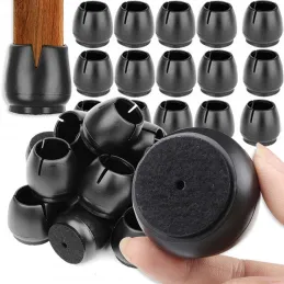 Set di 16 coprisedia protettivi / Nero opaco