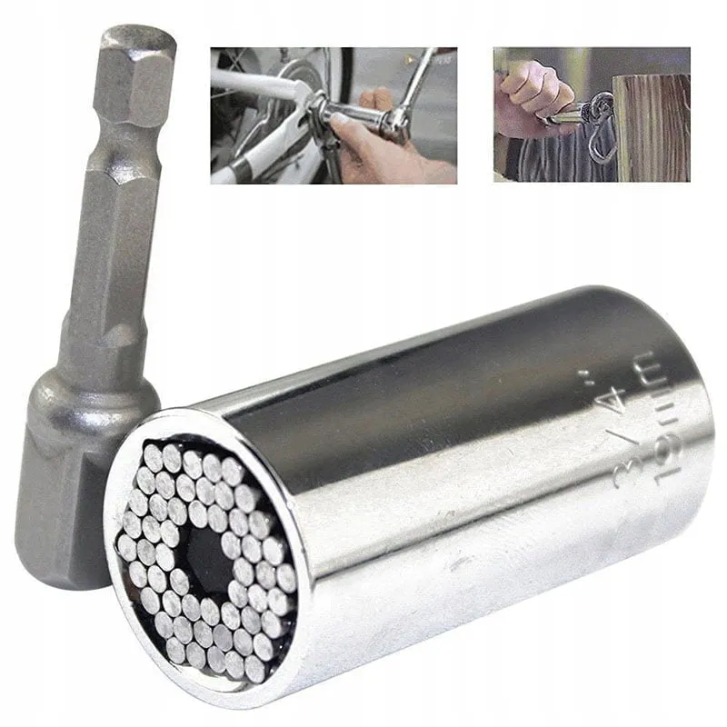 Chiave a bussola universale 7–19 mm / Nichel