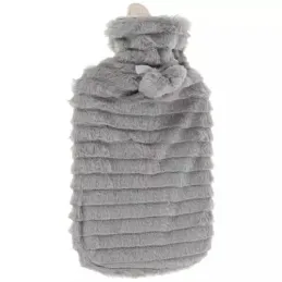 Scaldino imbottito – borsa dell’acqua calda da 2 L / Grigio