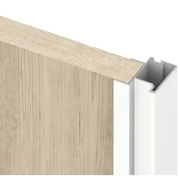 Maniglia per porta scorrevole SHARP 19 / Bianco opaco
