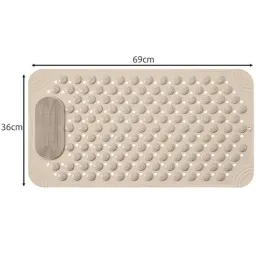 Tappetino antiscivolo da bagno WELNESS / Beige