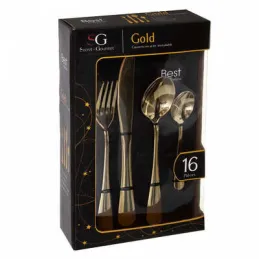 Set di posate da 16 pezzi GOURMET LUX / Oro