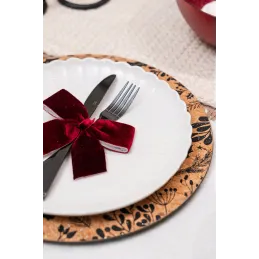 Set di posate GOURMET LUX da 16 pezzi / Nero