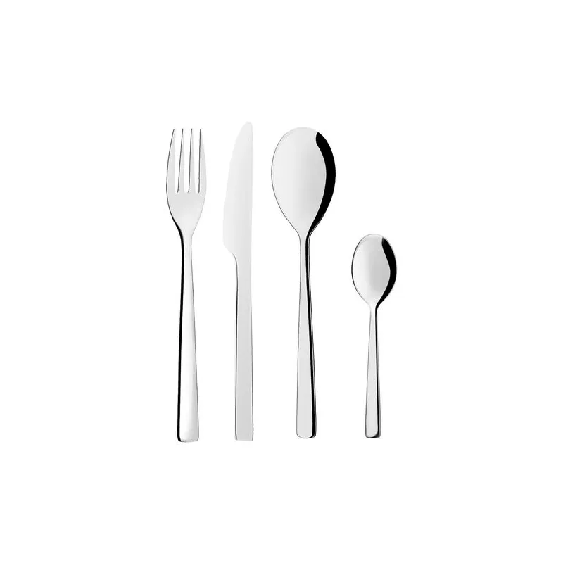 Set di posate DEKA LUX da 24 pezzi / Cromo