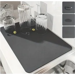 Tappetino scolapiatti e accessori SINA / Antracite