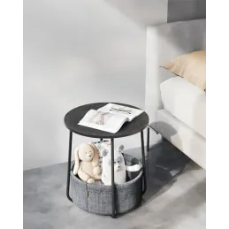Tavolino da salotto laterale HOME / Nero