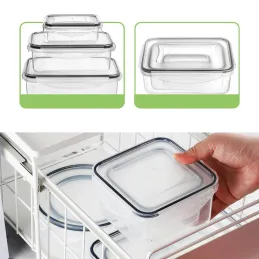 Set da 24 contenitori per alimenti antibatterici FRESH / Trasparenti