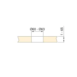 Presa elettrica VERTIKAL FAT 1x230V + 2xUSB A+C SCHUKO / Acciaio inox