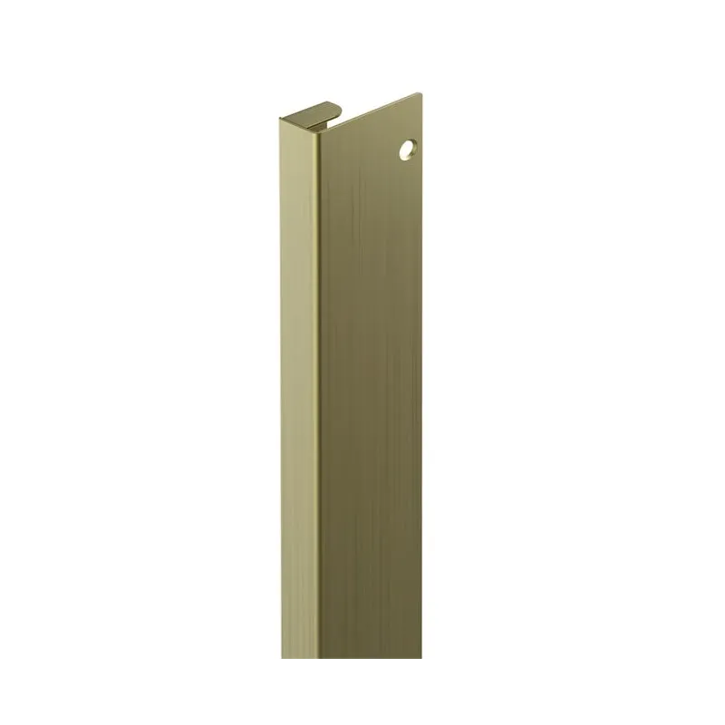 Profilo laterale GOLA OVEN per forno a microonde 580 mm / Oro spazzolato