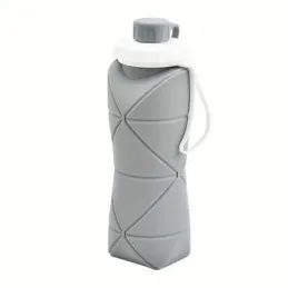Borraccia in silicone FLEX 600 ml / Grigia