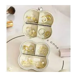 Organizzatore da viaggio per gioielli PERLITA / Bianco