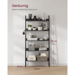 Scaffale REGALO BIG 1700 / Legno nero