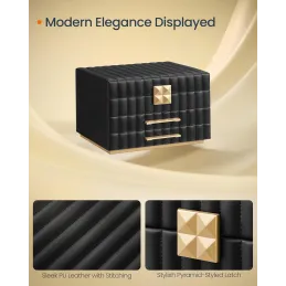 Portagioie di design BUGATI STYLE / Nero-oro