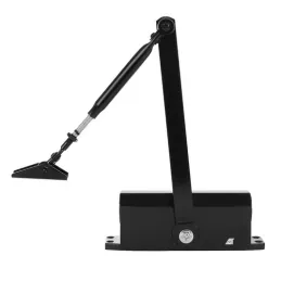 Chiudiporta UNIO 40-60 kg / Nero opaco