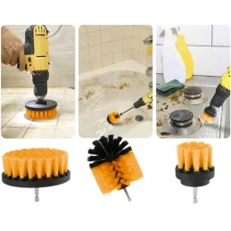 Set da 22 accessori per la pulizia per trapano a batteria / Arancione