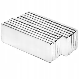 Set da 10 magneti da parete ad alta resistenza QUADRA / Cromato