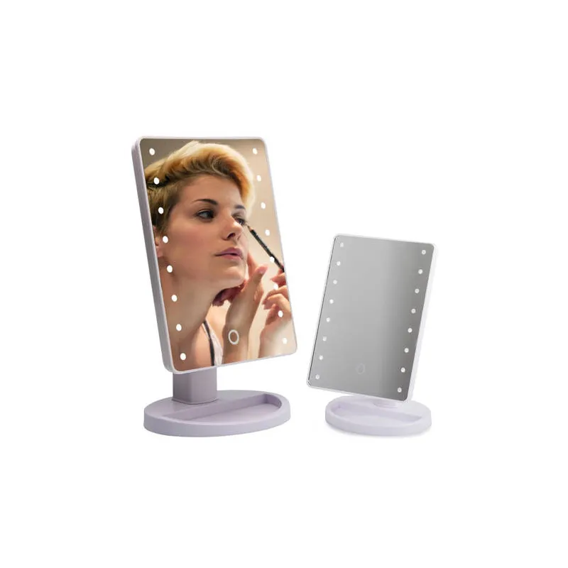 Specchio cosmetico con luce LED MIRAGE / Bianco