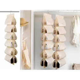 Organizzatore per scarpe per armadio EASY WAY / Crema