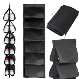 Organizzatore per scarpe per armadio EASY WAY / Nero