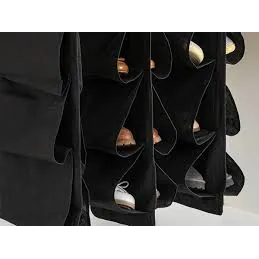 Organizzatore per scarpe per armadio EASY WAY / Nero
