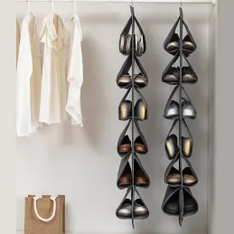 Organizzatore per scarpe per armadio EASY WAY / Nero