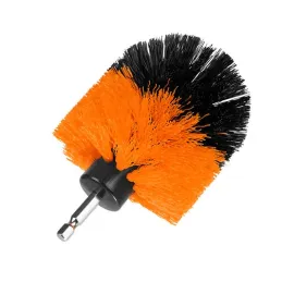 Set di 4 accessori per la pulizia per trapano a batteria / Arancione
