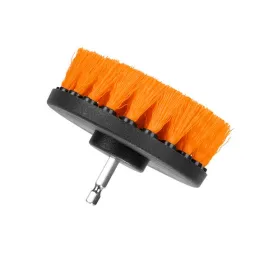 Set di 4 accessori per la pulizia per trapano a batteria / Arancione