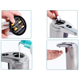 Dispenser di sapone SINKS Bend / Cromo lucido