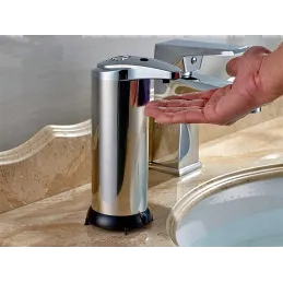 Dispenser di sapone SINKS Bend / Cromo lucido