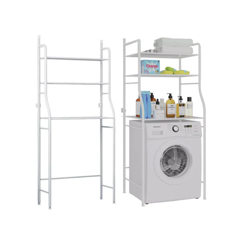 Scaffale sopra lavatrice WASH / Bianco opaco