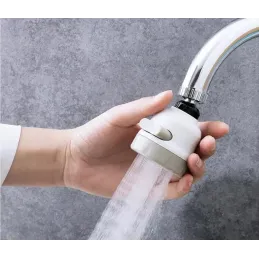 Aeratore per rubinetto con funzione doccia / Bianco