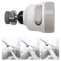 Aeratore per rubinetto con funzione doccia / Bianco