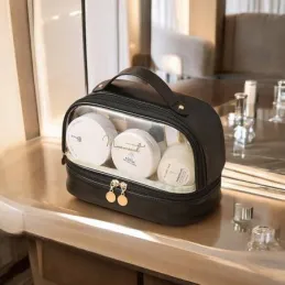 Borsa cosmetica SKINY / Nera