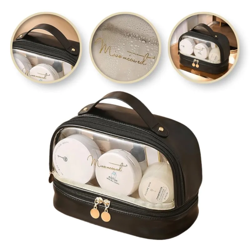 Borsa cosmetica SKINY / Nera
