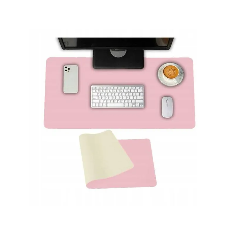 Tappetino da scrivania per tastiera e mouse OFFICE / Rosa